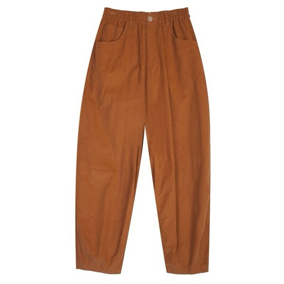 LF MARKEY Fergus trousers UK 10/US 6 in light corduroy, chestnut - Picture 6 of 13